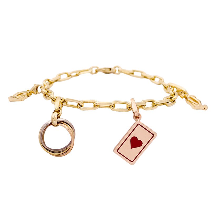 CARTIER Charm Bracelet in yellow gold – Castafiore