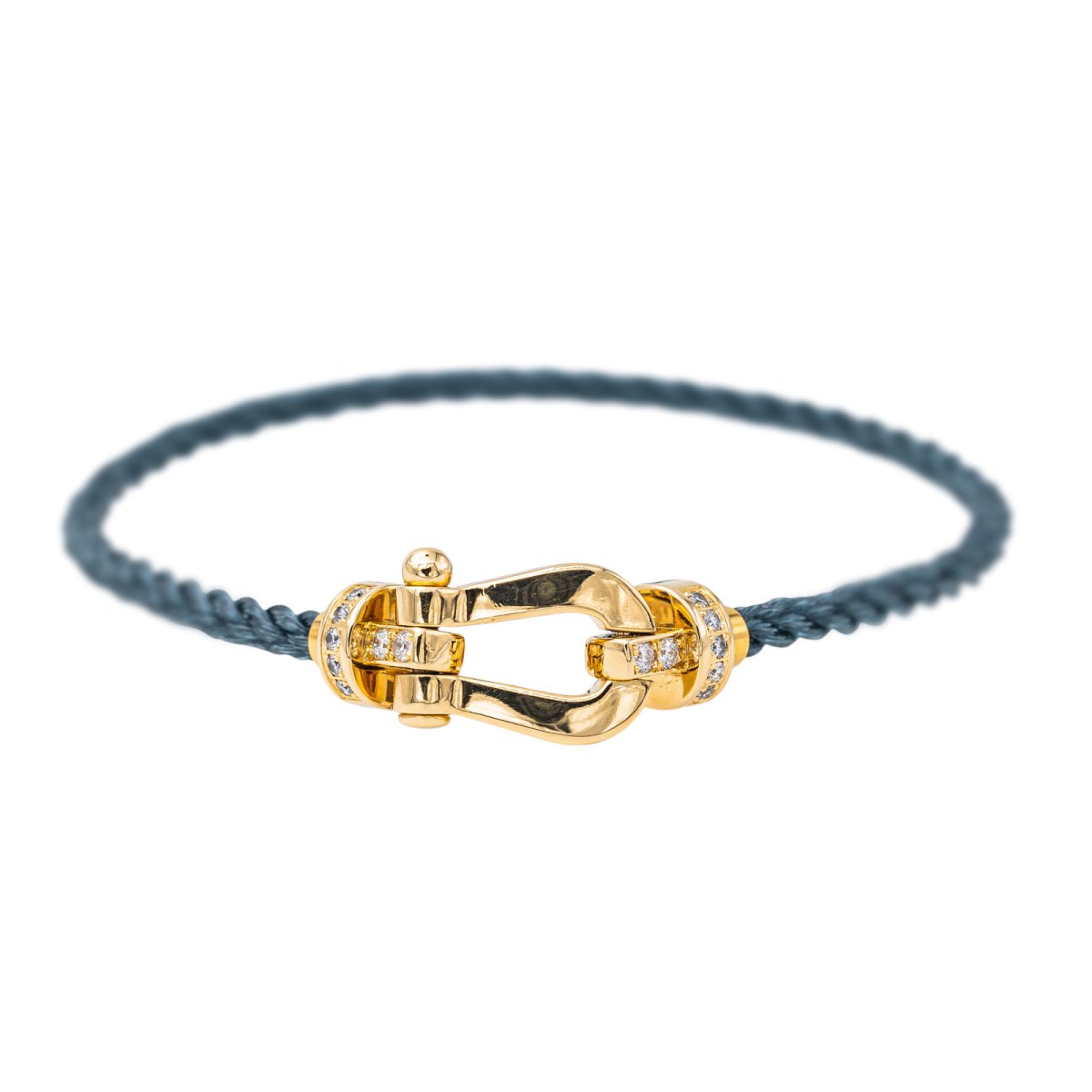 FRED “Force 10” bracelet in yellow gold and diamond – Castafiore