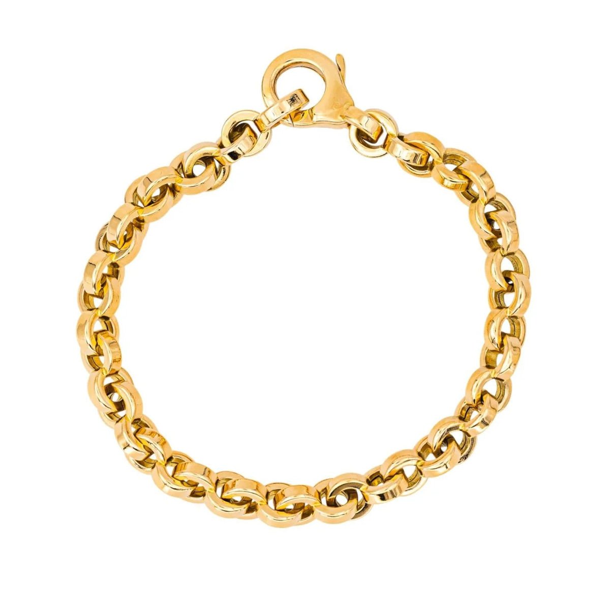 CHOPARD yellow gold jaseron link bracelet – Castafiore