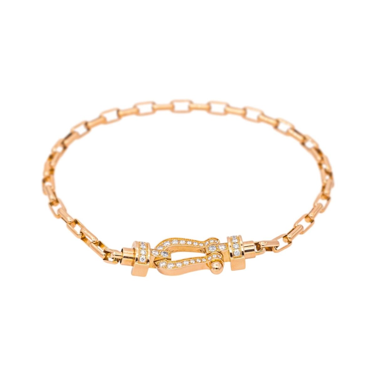 Fred Force 10 Rose gold Diamond Bracelet – Castafiore