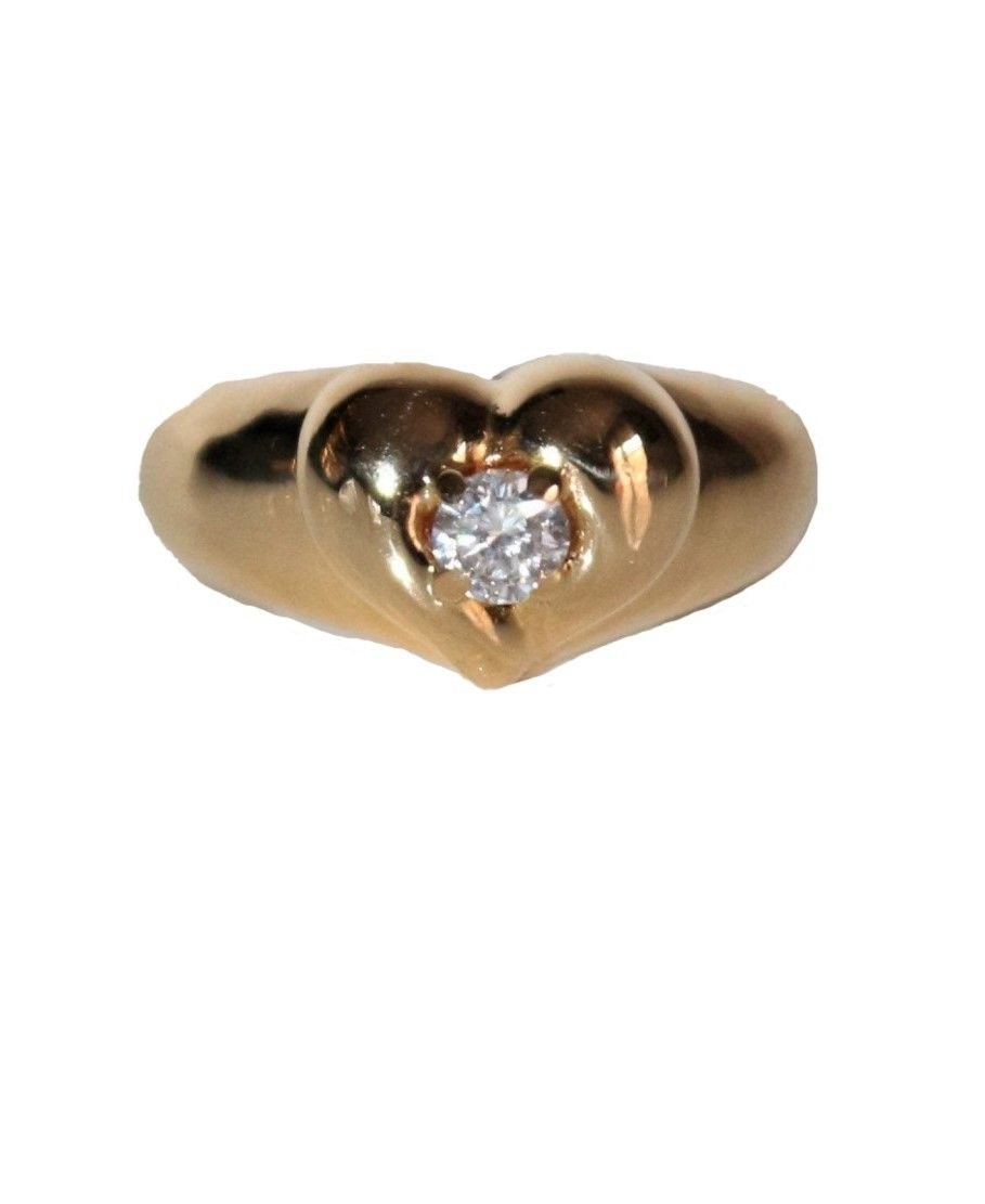 Van Cleef And Arpels Diamond Heart Ring – Castafiore, image size:909x1111