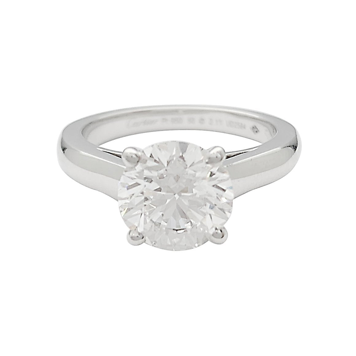 Solitaire Bagues Cartier Bague Diamant Monture Diamant Solitaire