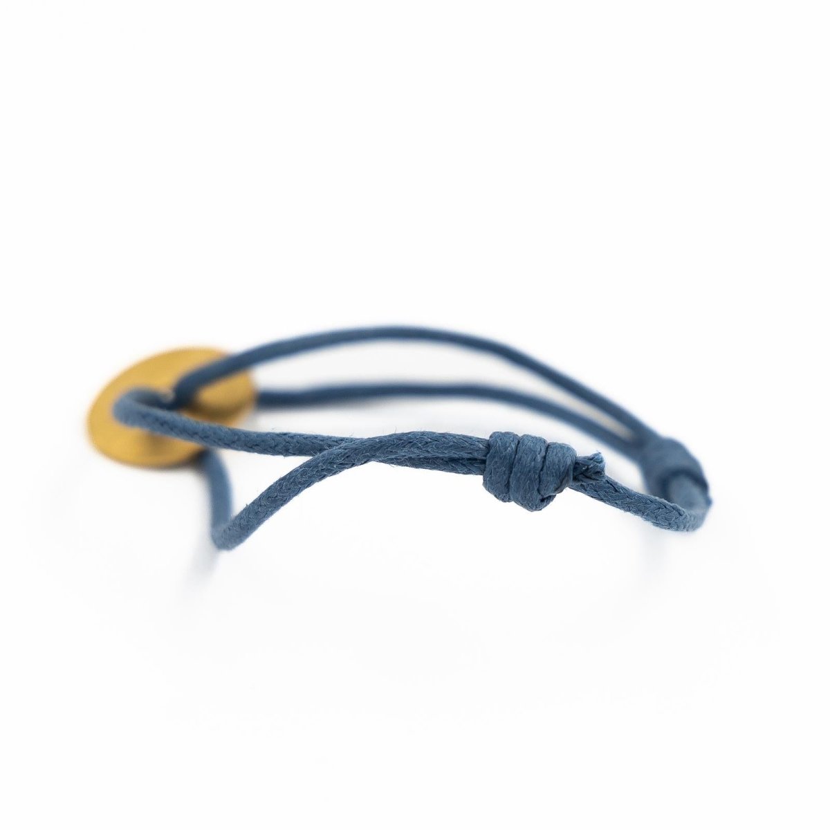 Bracelet sur cordon DINH VAN "Pi" en or jaune - Castafiore