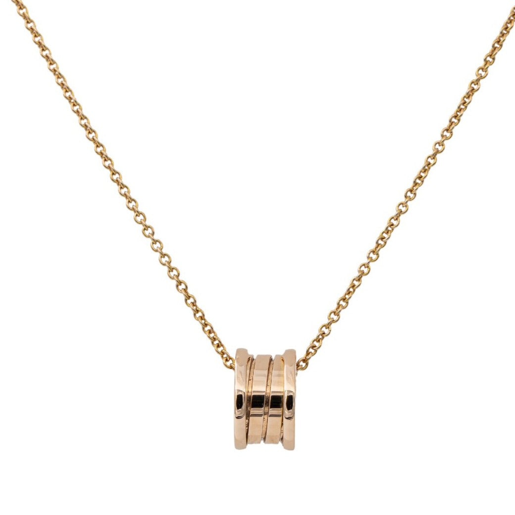 BULGARI Pendant Necklace in pink gold - Main Image