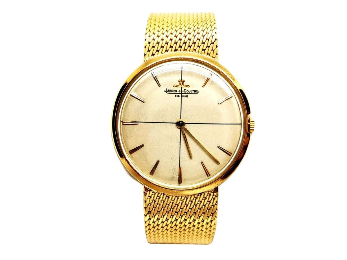 jaeger lecoultre gold dress watch Jaeger LeCoultre 18k Gold Dress Watch - Model ref: 1962 DTE