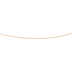 Ginette NY "Négligé" Necklace  Rose gold with Diamonds