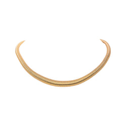 Collier maille Tubogas Or rose