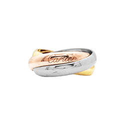 Ring Cartier, "Trinity" model, three-tone gold.