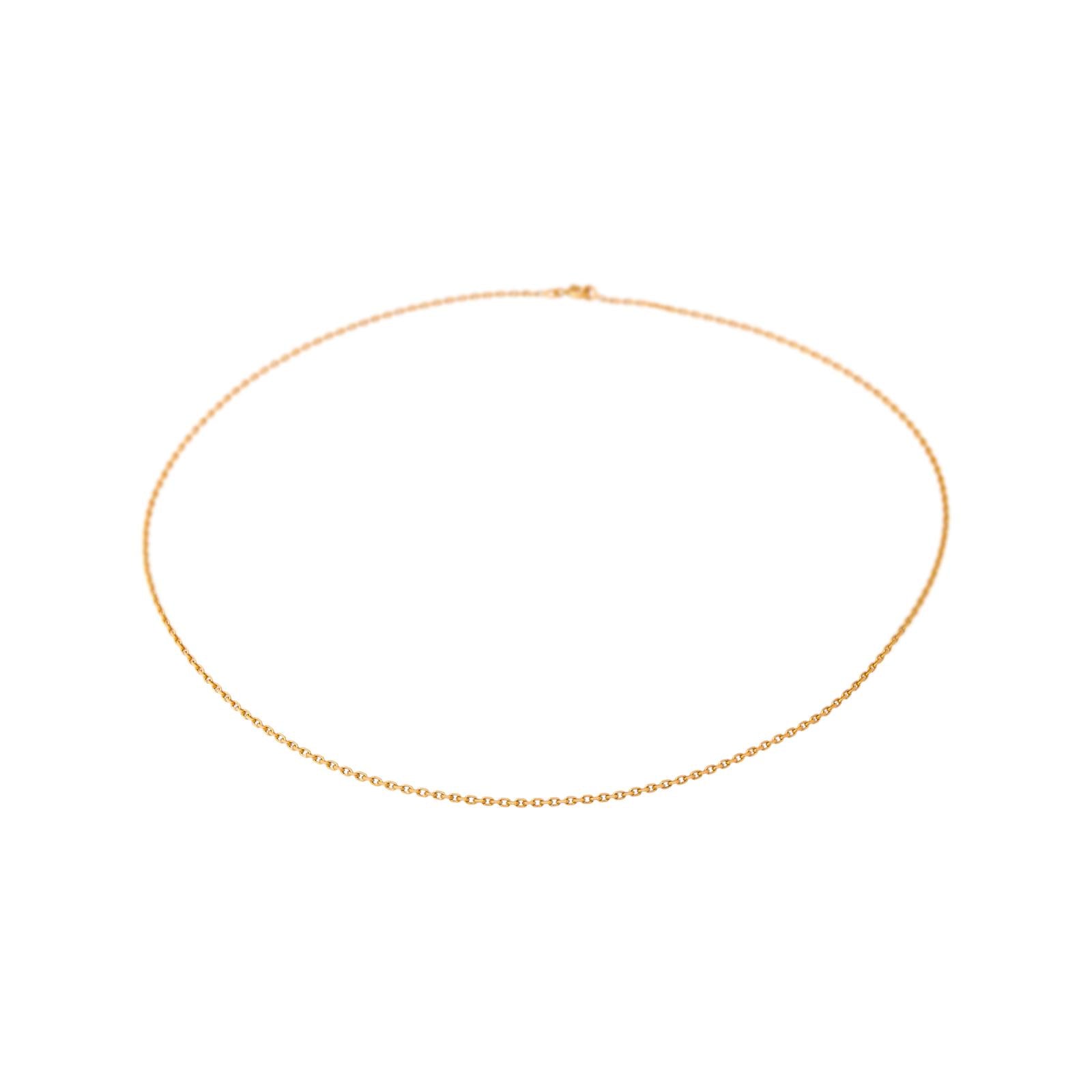 Yellow Gold Forçat Link Necklace