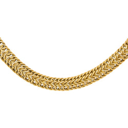 Yellow Gold Link Necklace