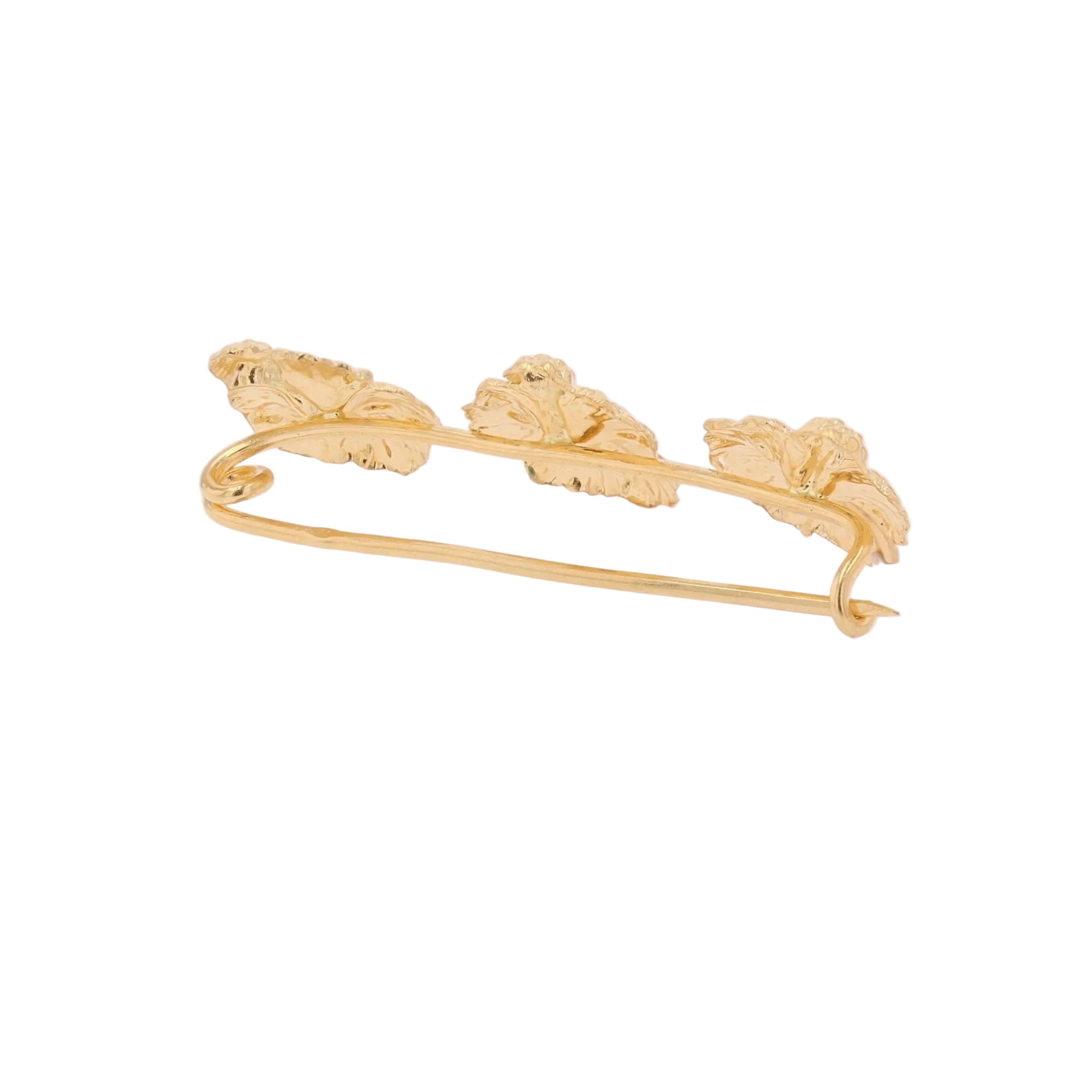 Brooch Pin in Yellow gold