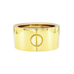 CARTIER "Love" GM Band Ring in Yellow gold