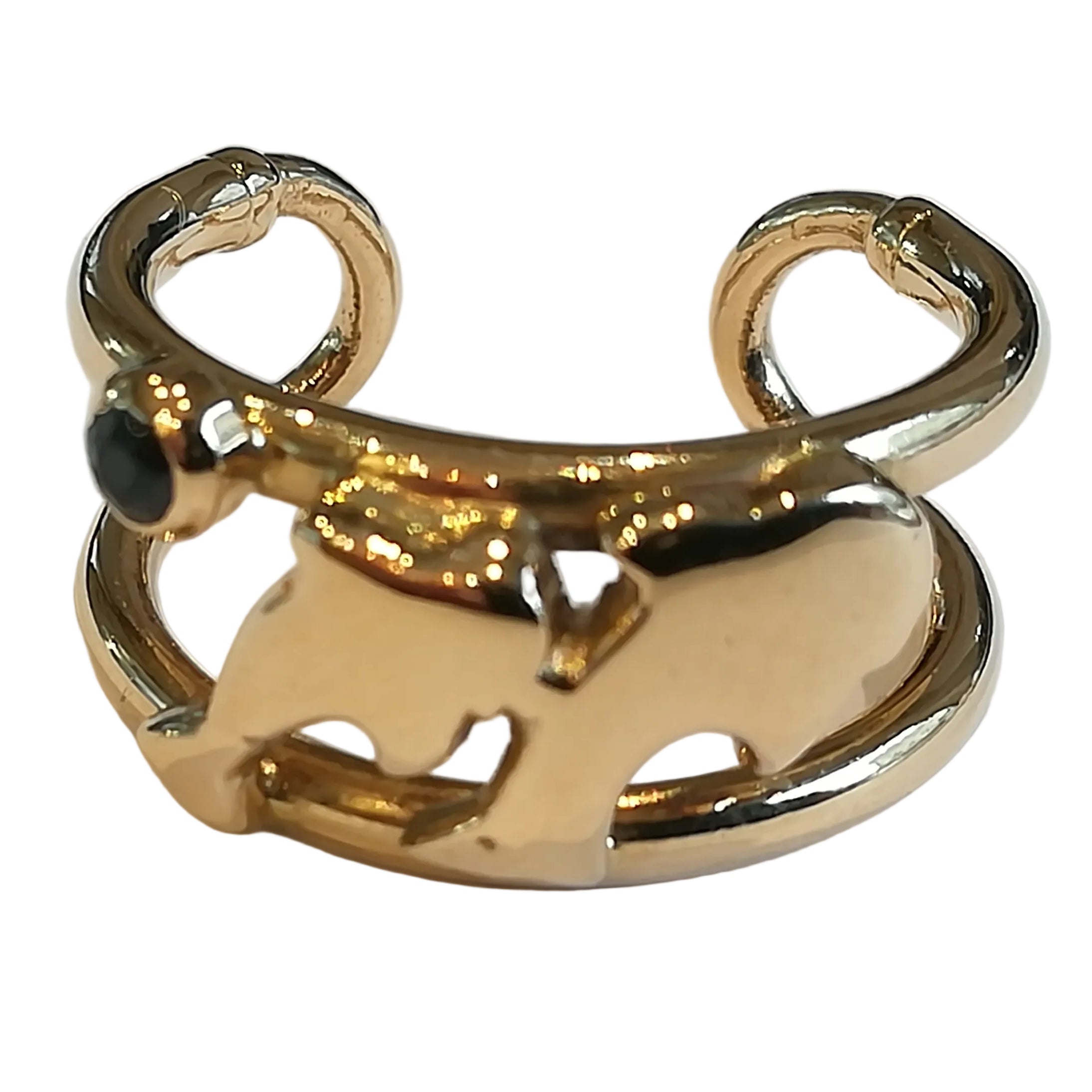 Ring en yellow gold House Caplain Saint André