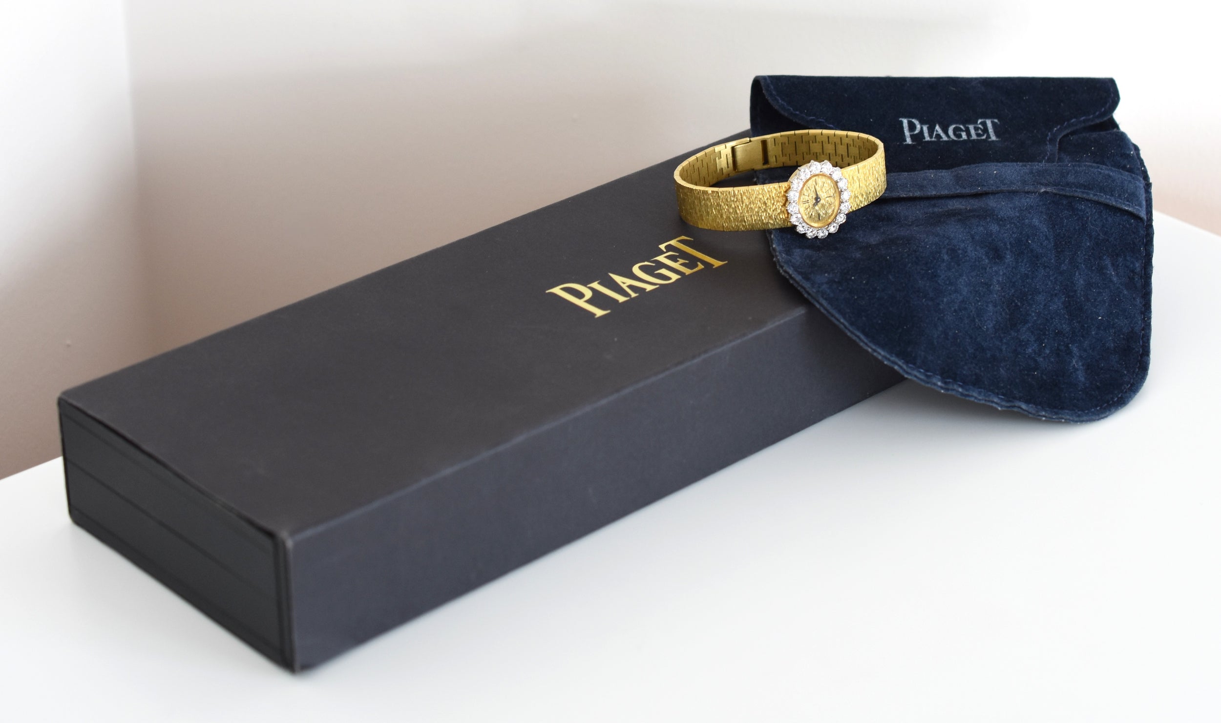 PIAGET watch in yellow gold and diamonds