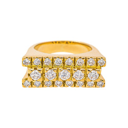 Bague Or jaune Diamant