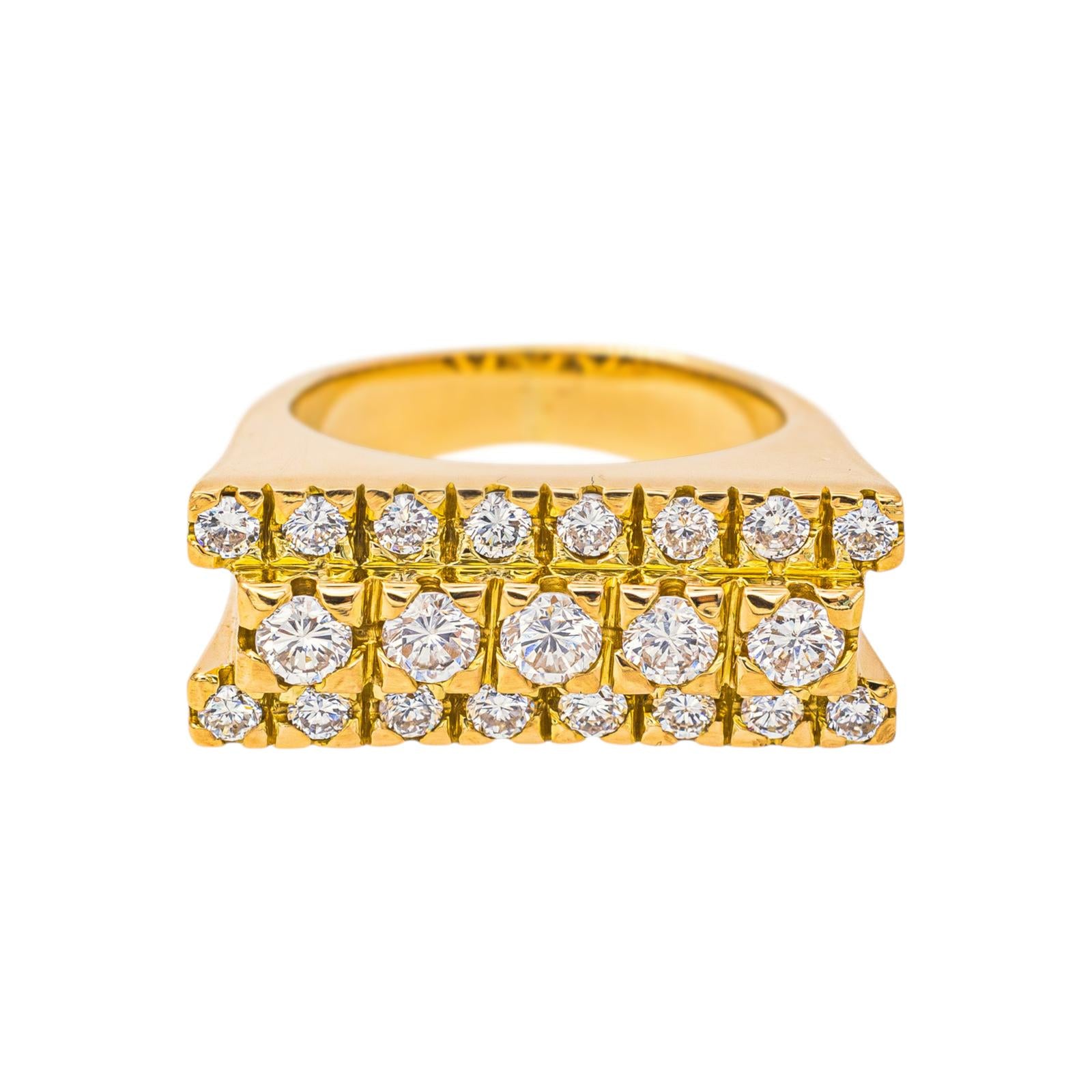 Bague Or jaune Diamant