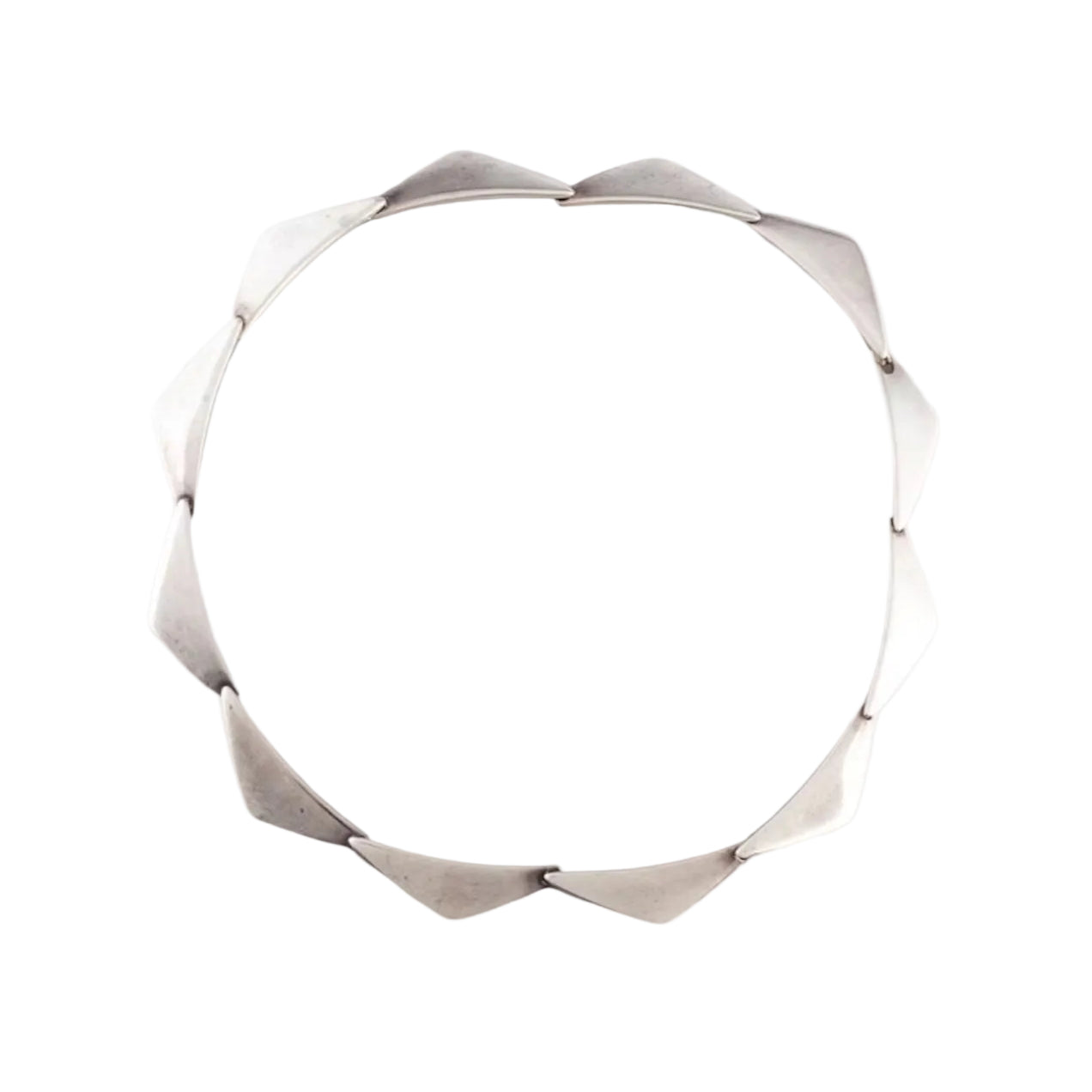 HANS HANSEN "Peak" Silver Necklace