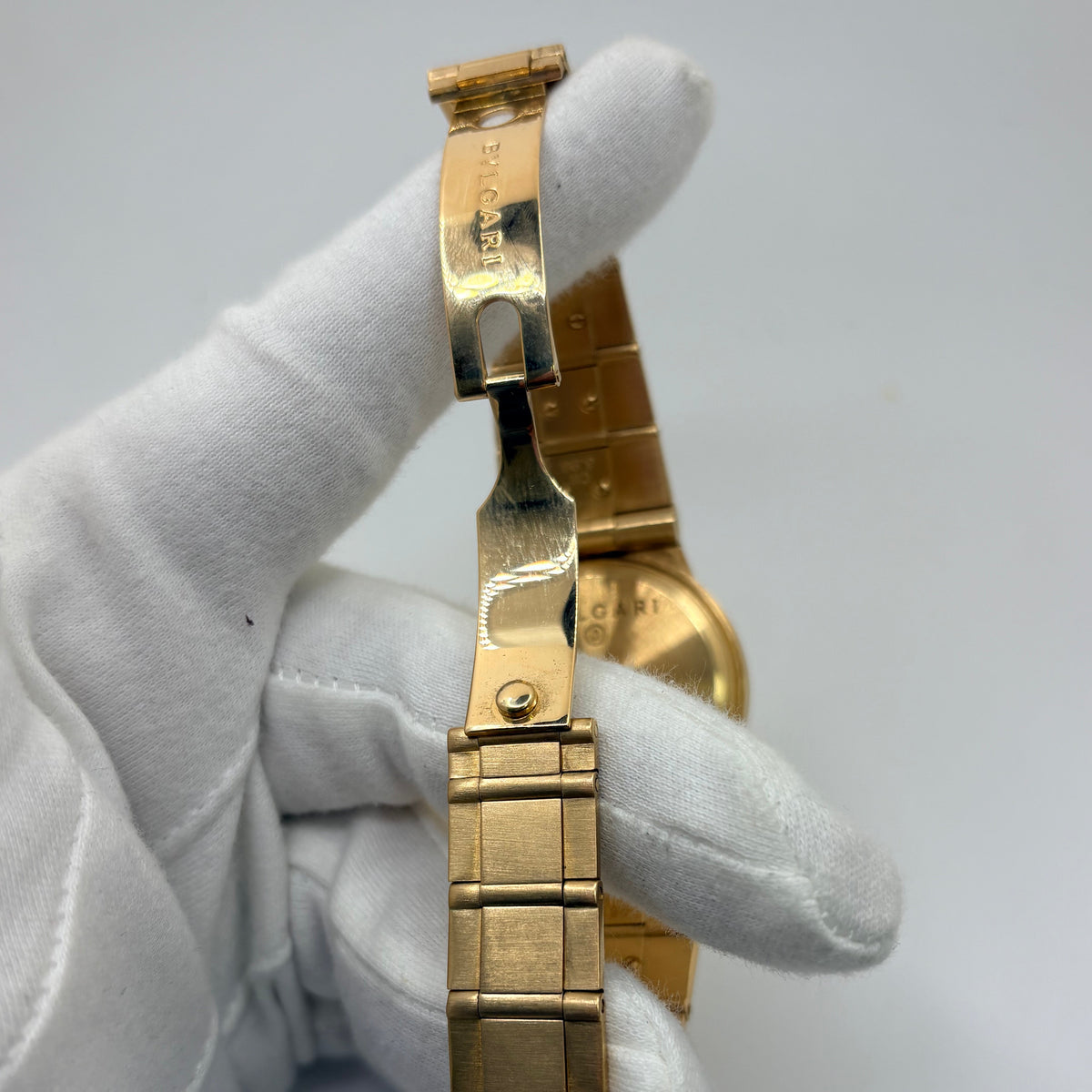 BULGARI "Diagono" Watch in Yellow gold