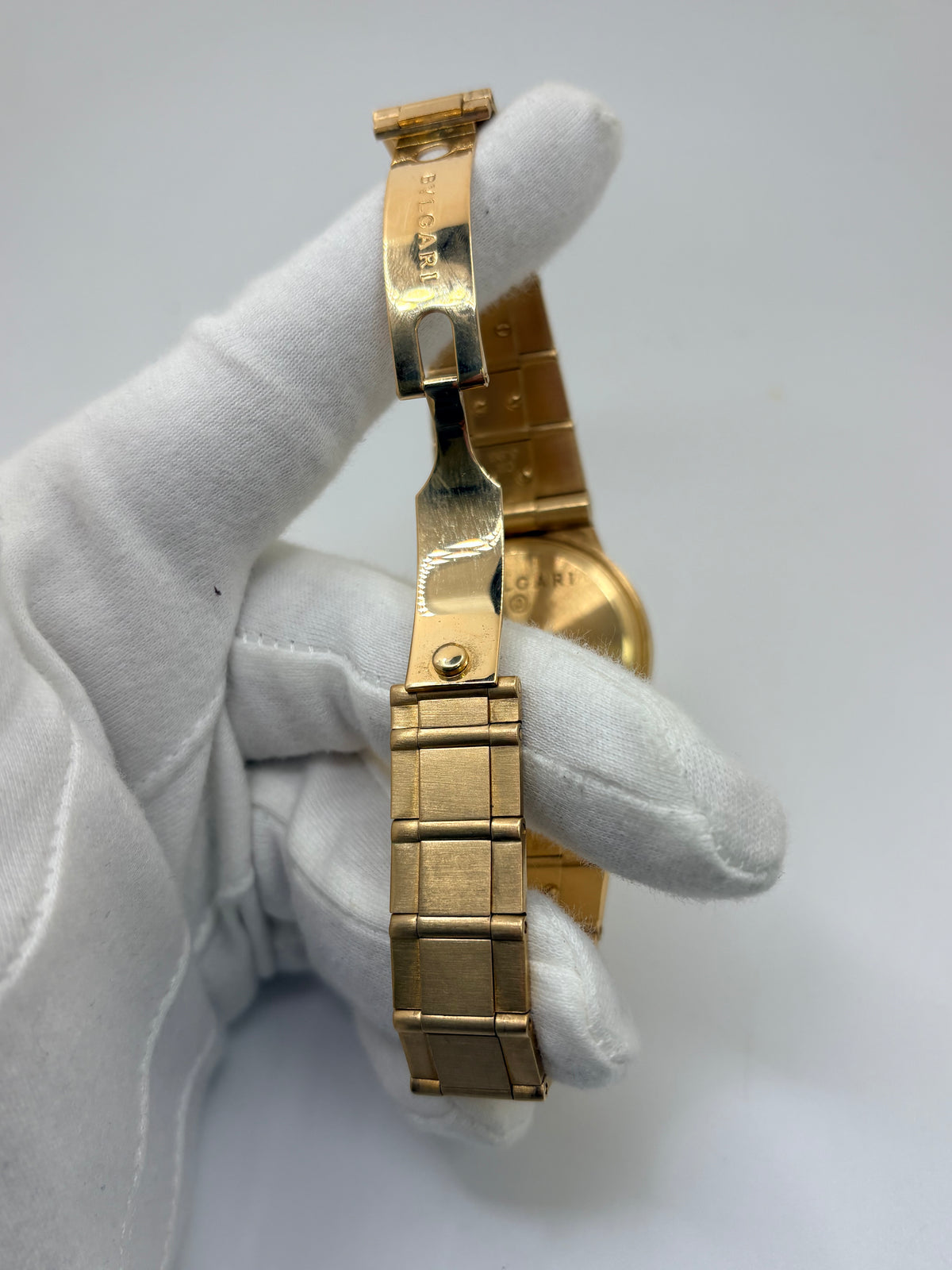 BULGARI "Diagono" Watch in Yellow gold