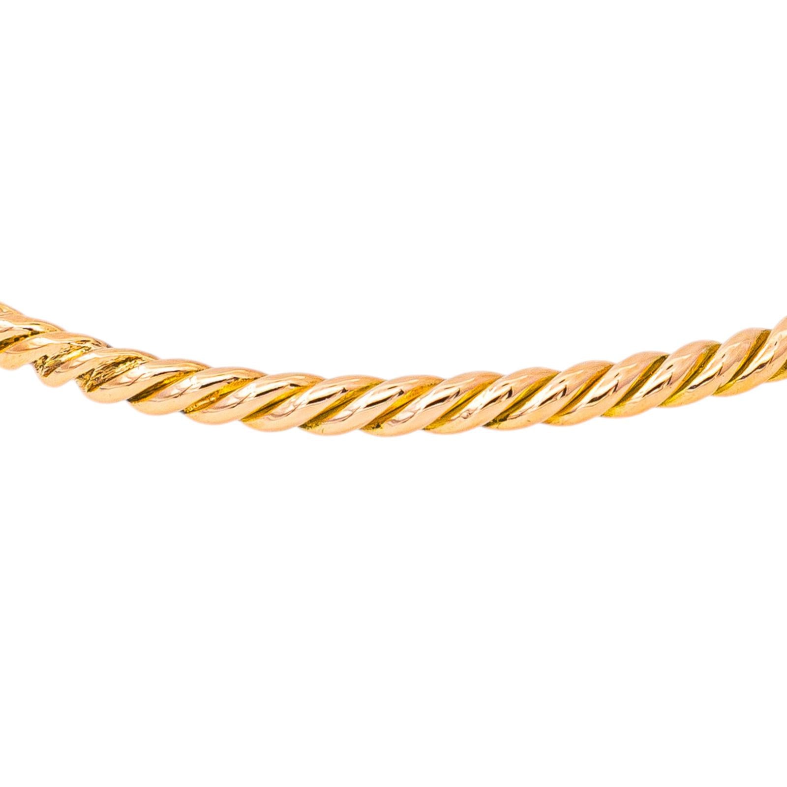Rose Gold Bangle Bracelet
