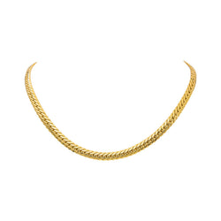 Collier Maille anglaise Or jaune