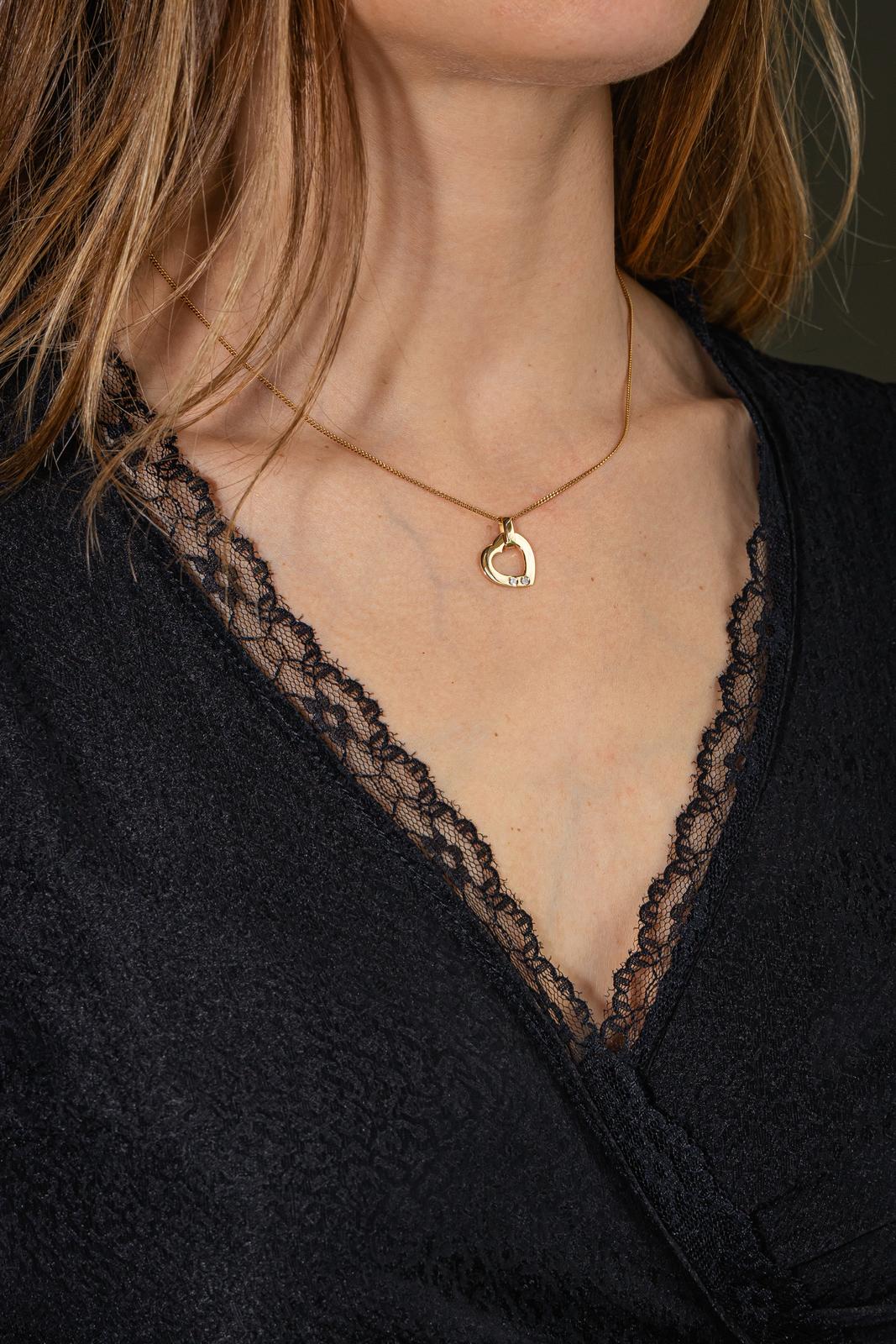 Collier Or jaune Diamant