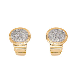 Boucles d'oreilles Or jaune Diamant