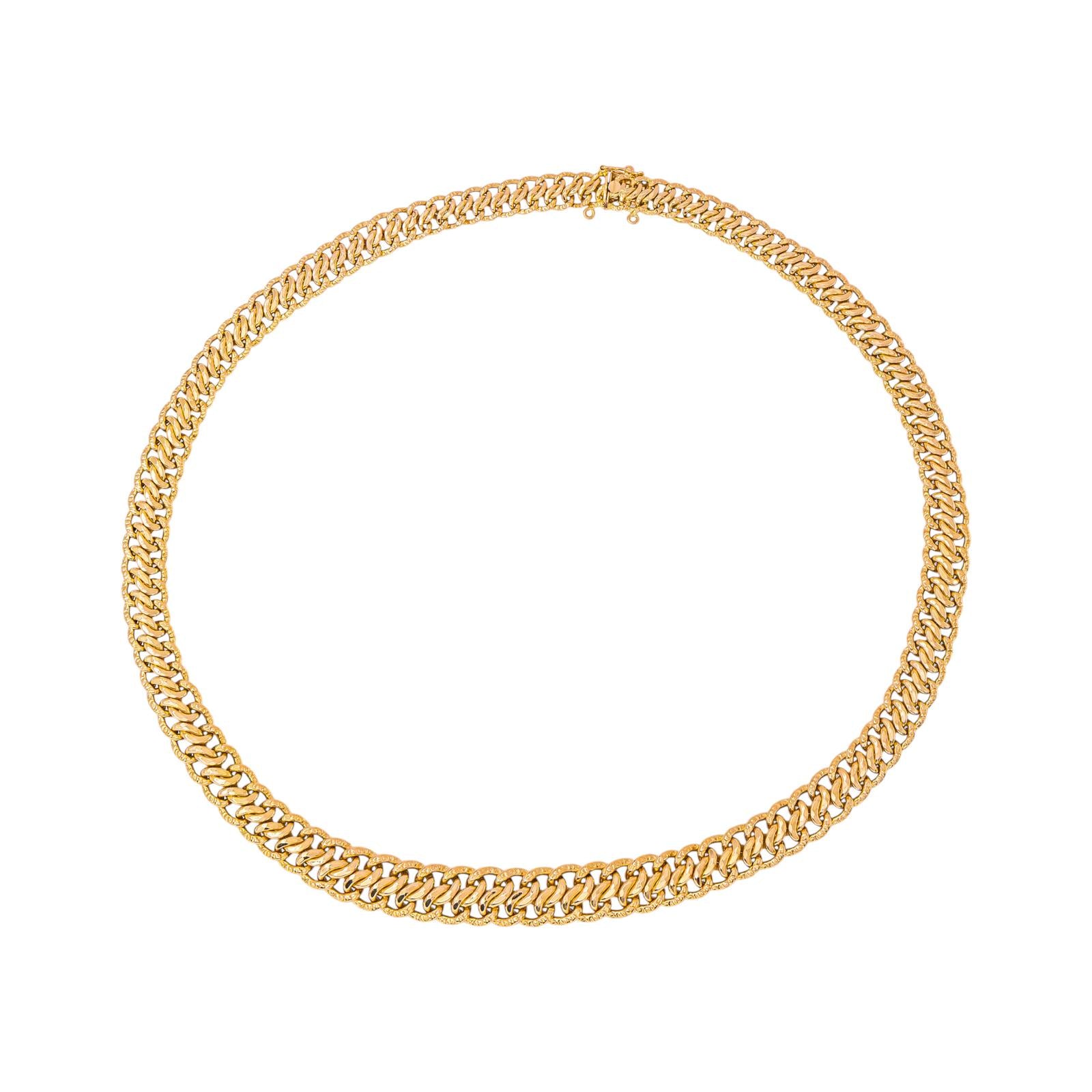 Rose Gold American-Style Necklace