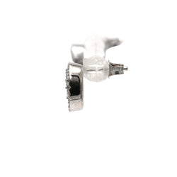 White Gold and Diamond Stud Earrings