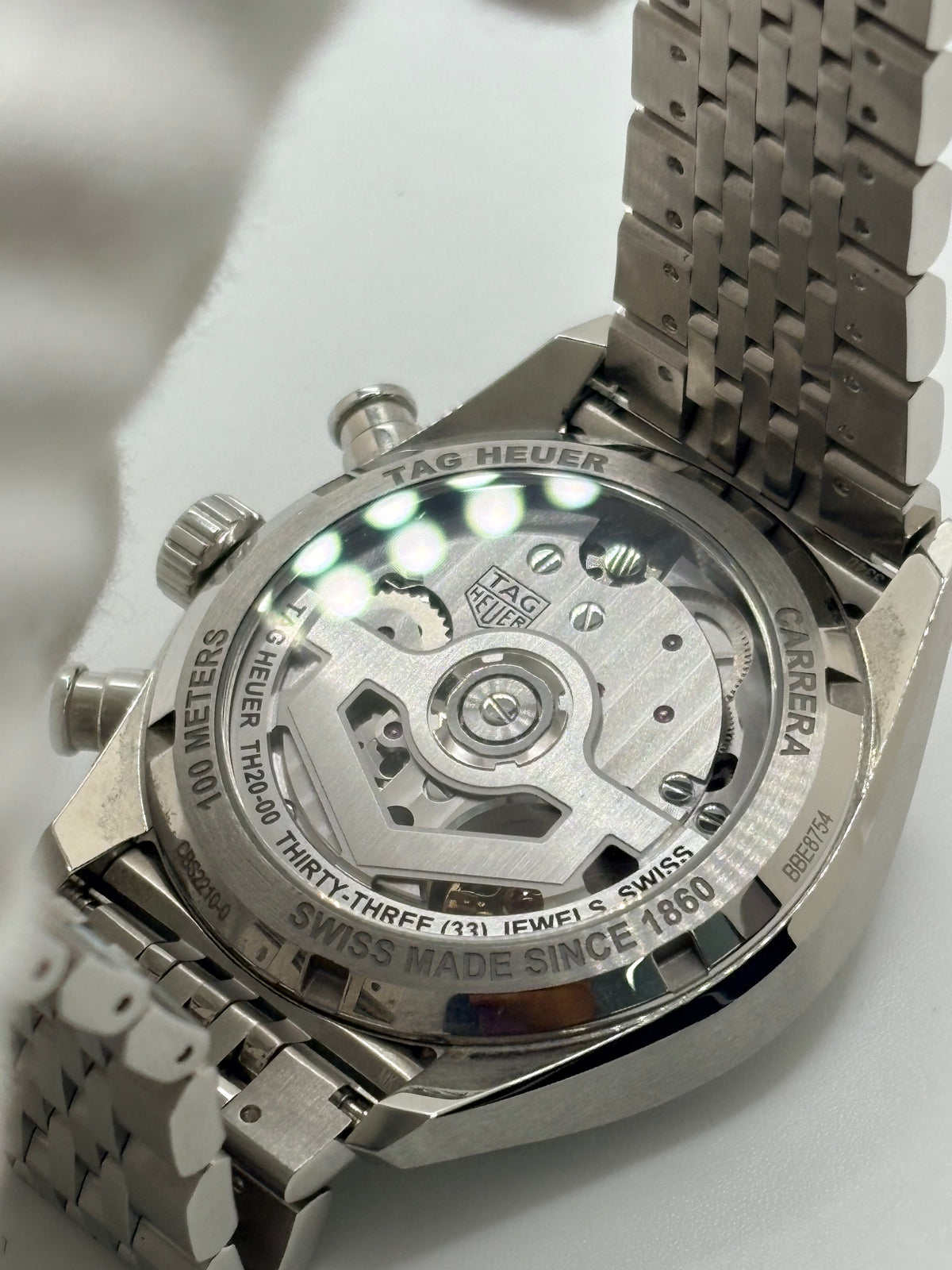 TAG Heuer "Carrera Chronograph" Watch in Stainless Steel