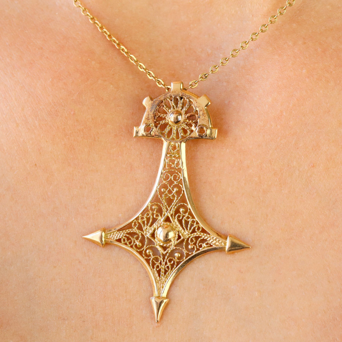 Yellow Gold Pendant