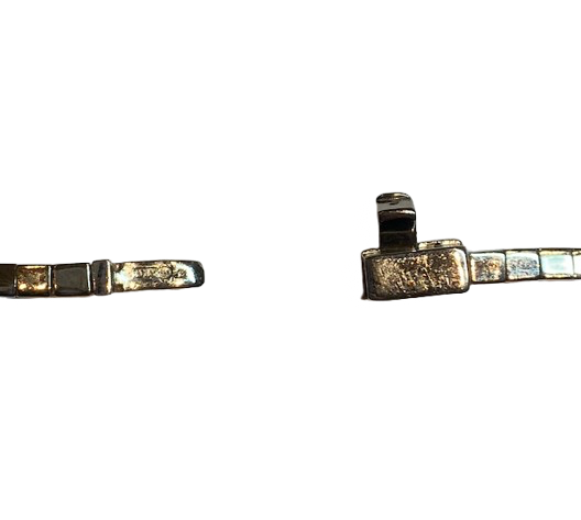 Collier Rivière en or blanc et diamants