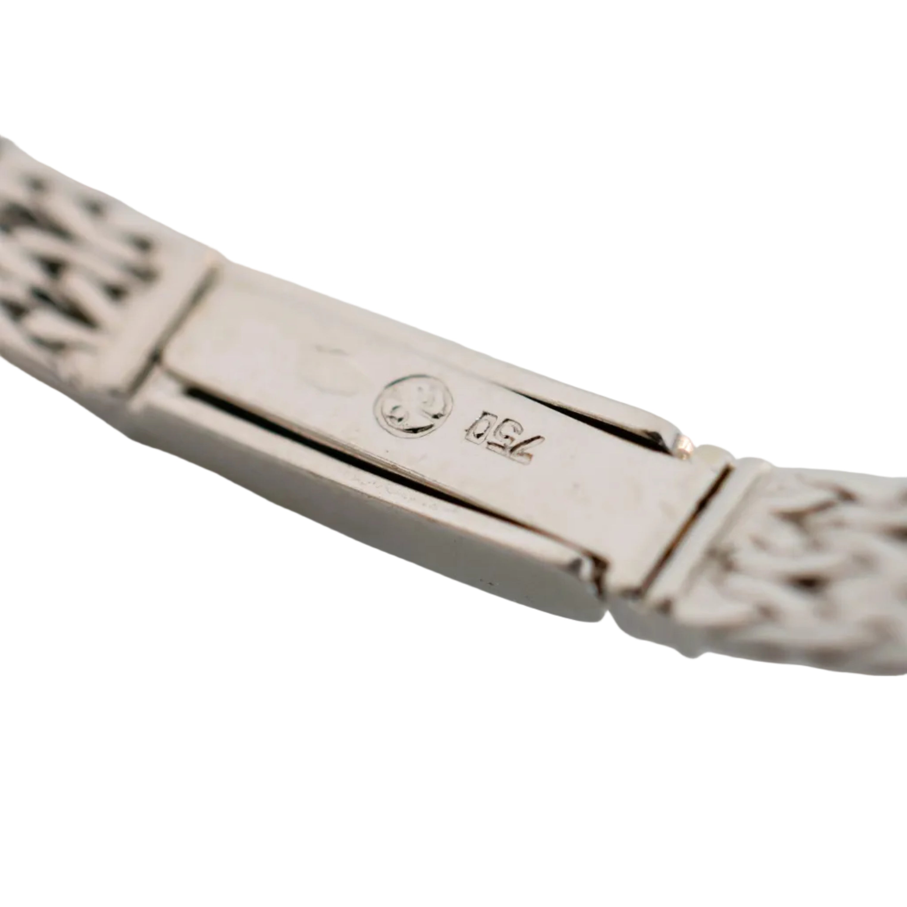 Montre JAEGER-LECOULTRE en or blanc et diamants