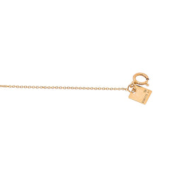 Ginette NY Necklace 20 Rose gold Diamond