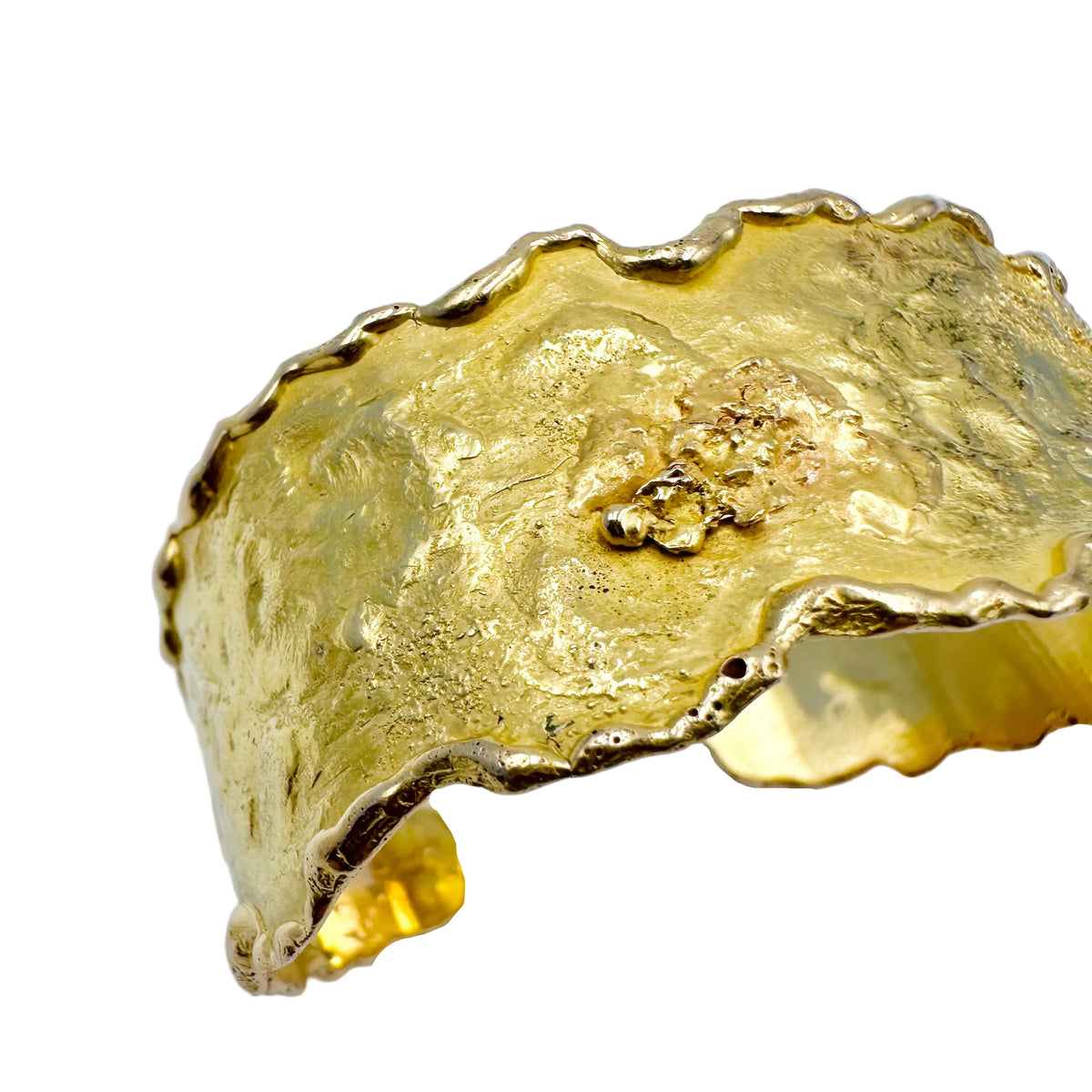 Yellow Gold Torque Bracelet