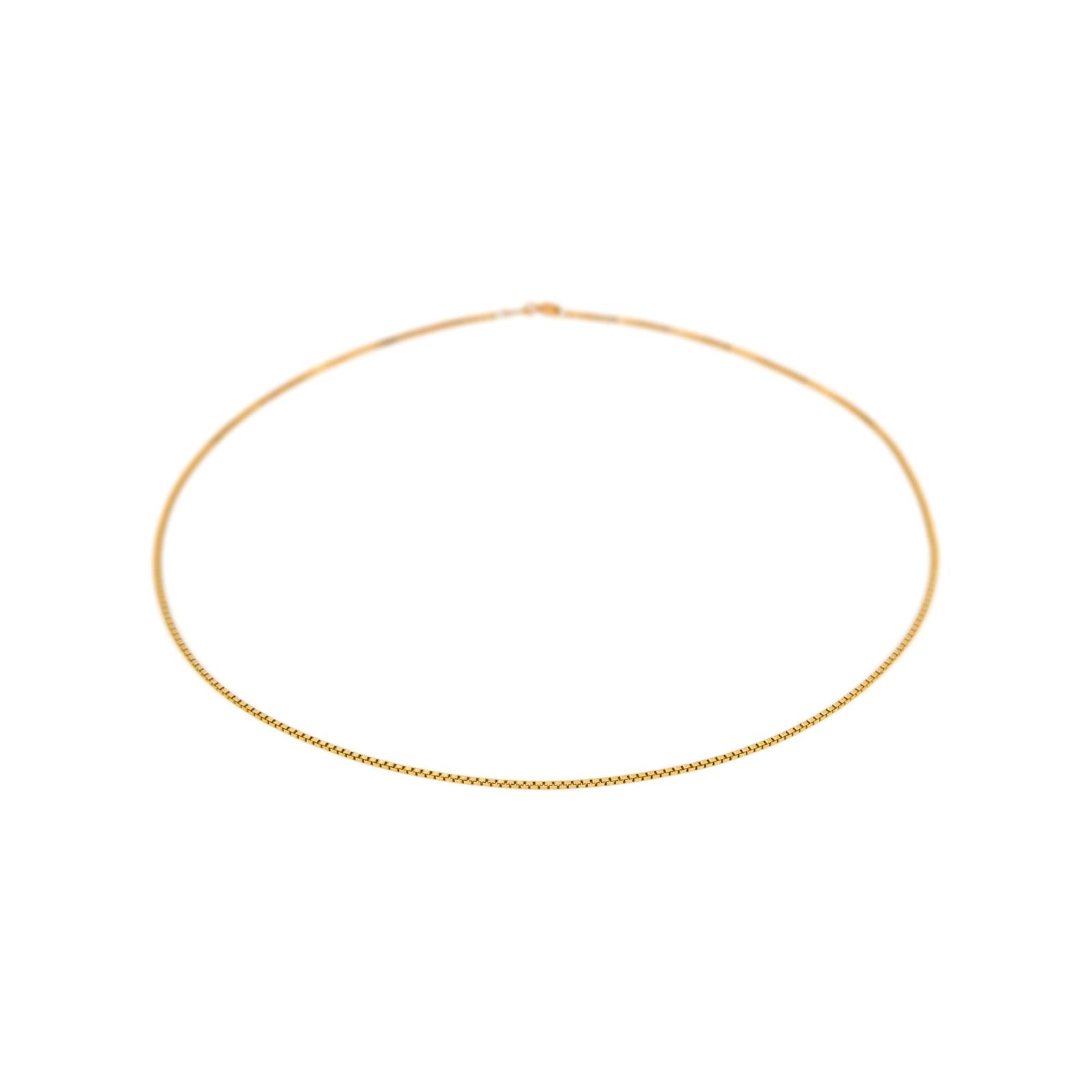 Link chain Necklace Yellow gold