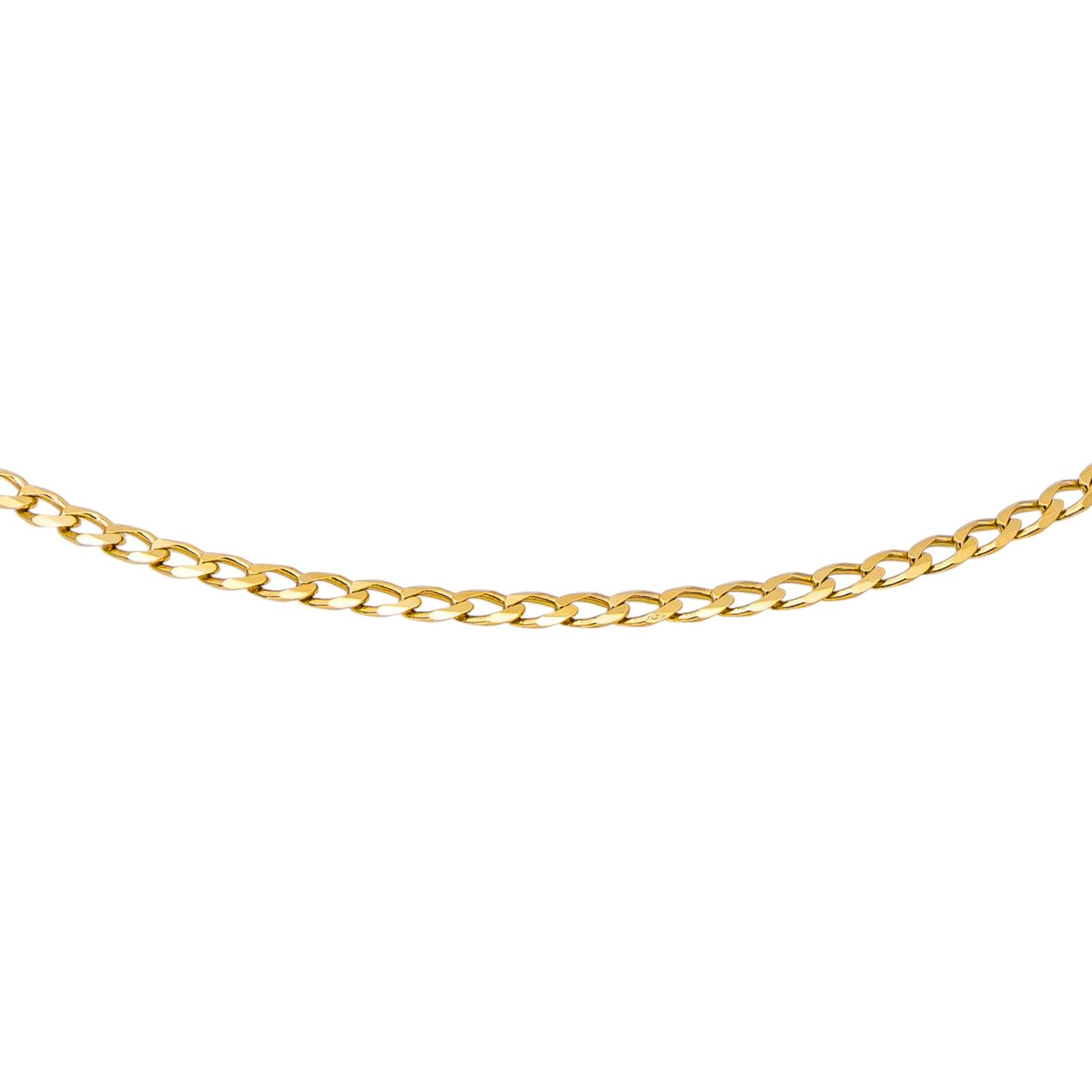 Collier Maille gournmette Or jaune