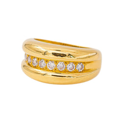 Bague Or jaune Diamant