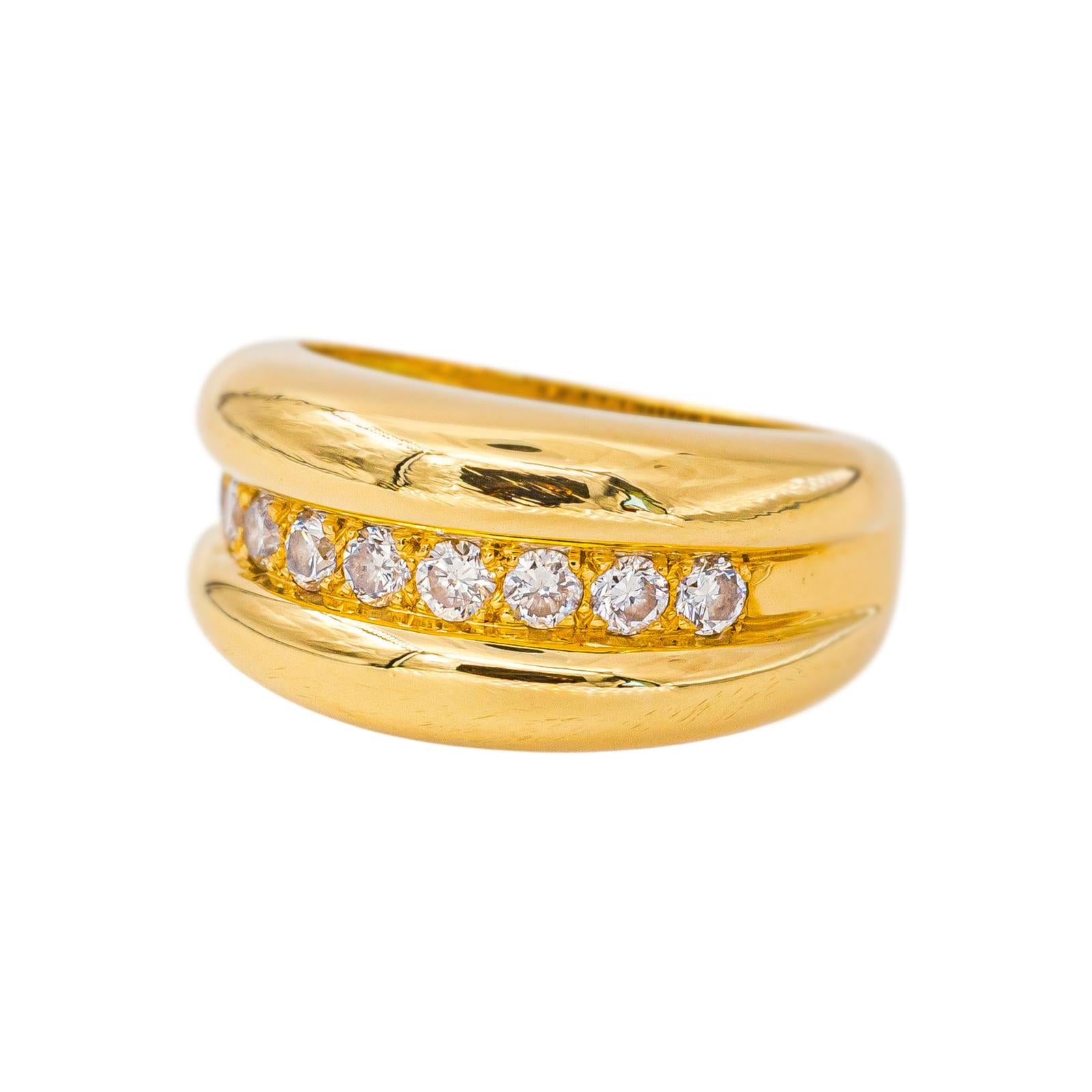 Bague Or jaune Diamant