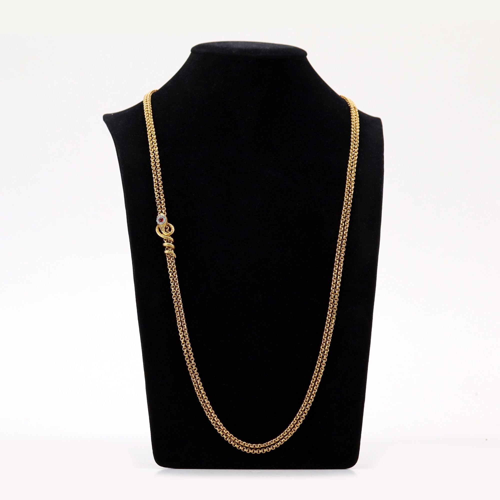 Yellow Gold Long Necklace