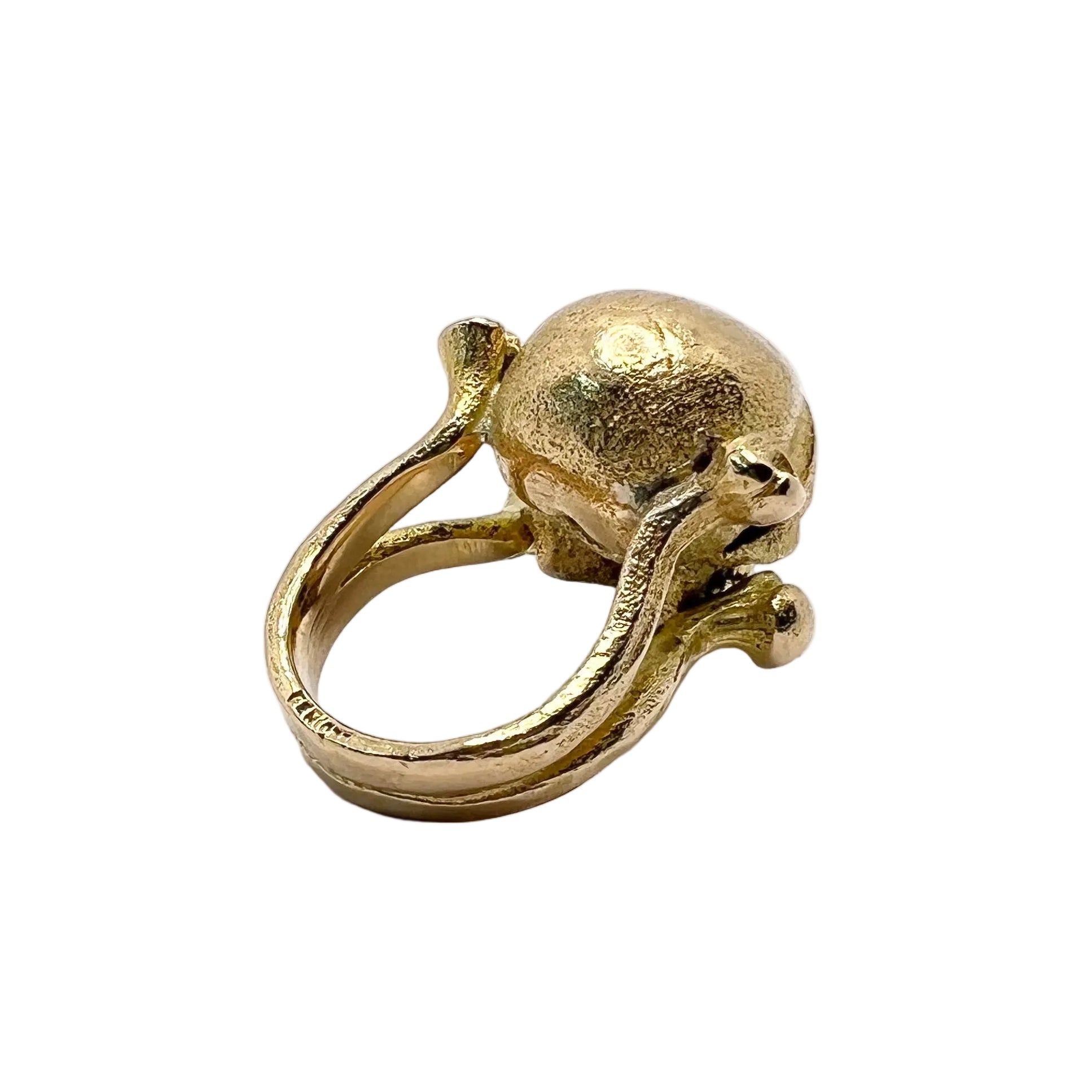 Yellow Gold and Diamond Ring