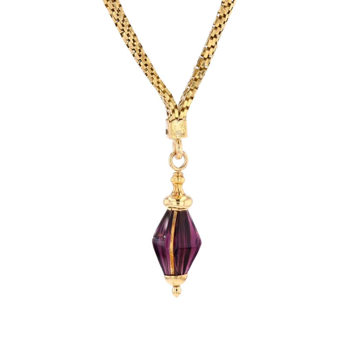 Yellow Gold Pendant Necklace