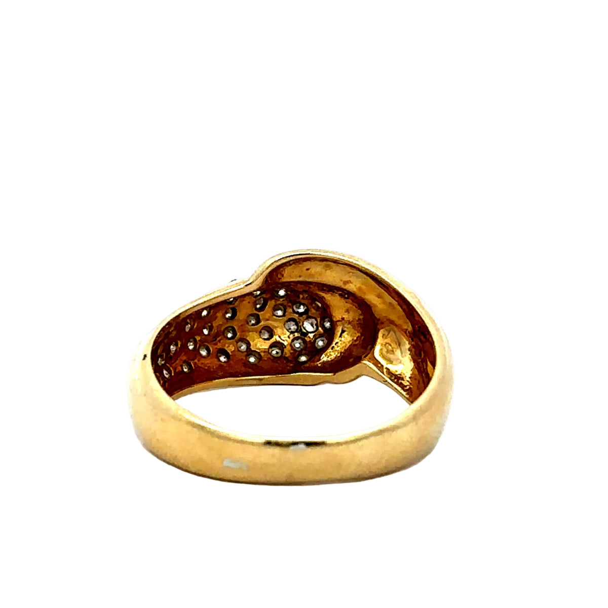 Yellow Gold and Diamond Cocktail Ring