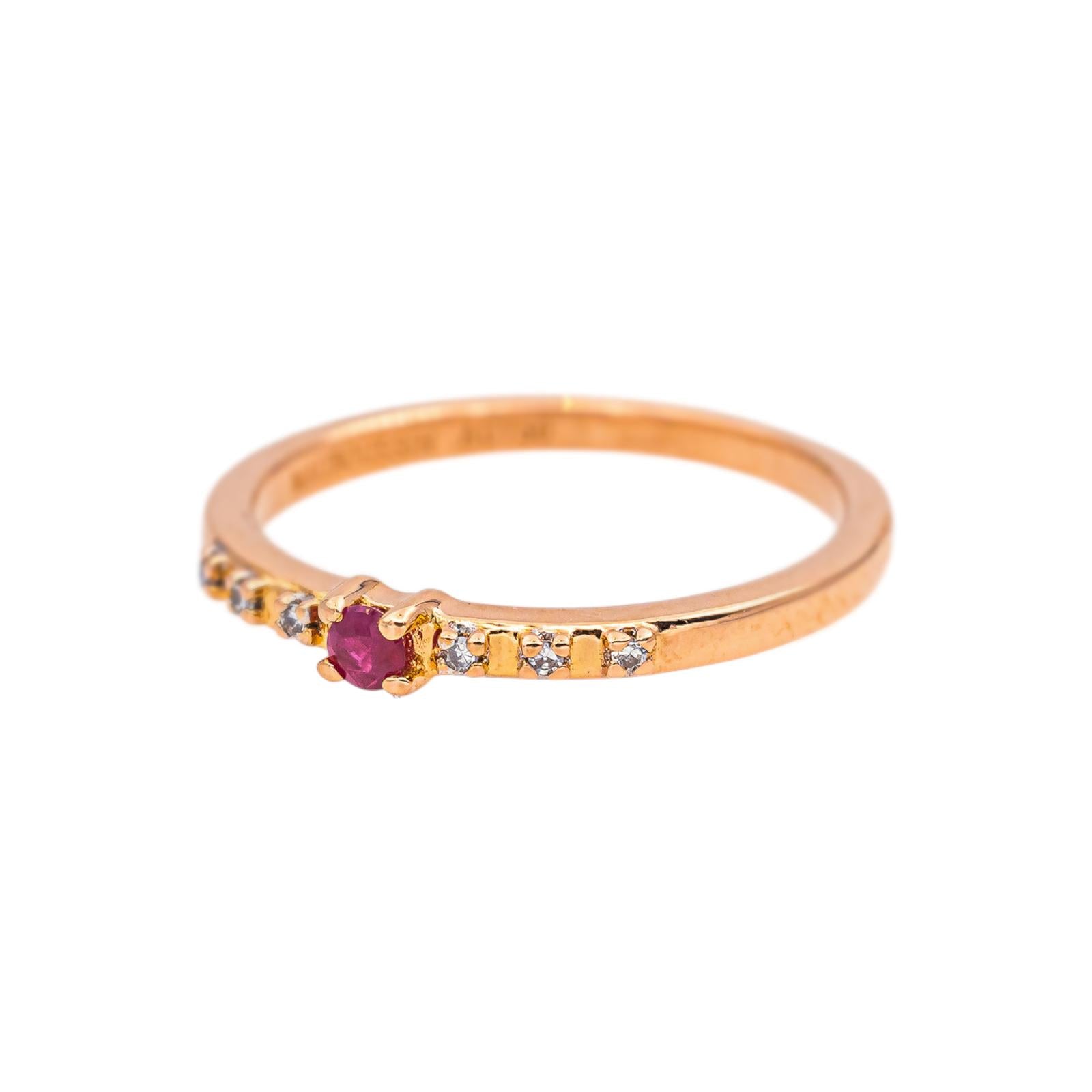 Mauboussin Bague Capsule d'émotions  Or rose Rubis