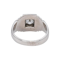 Solitaire Ring White gold Diamond