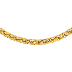 Yellow gold necklace