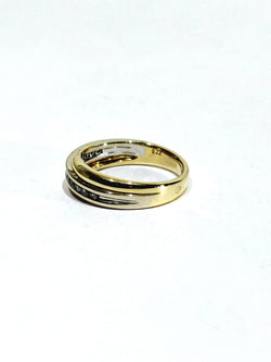 Yellow Gold and Diamond Ring