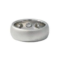 Trilogy Ring in White gold and Diamonds