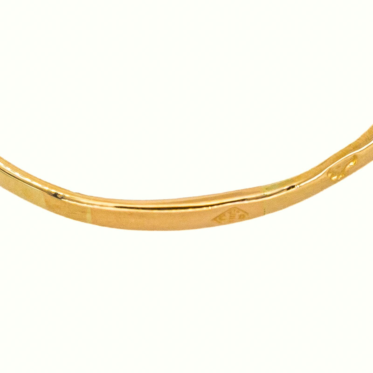 Yellow Gold Ring with Treated Ruby