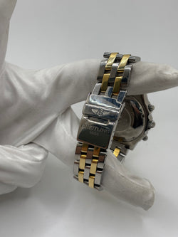 Breitling Chronomat Watch in Gold and Steel